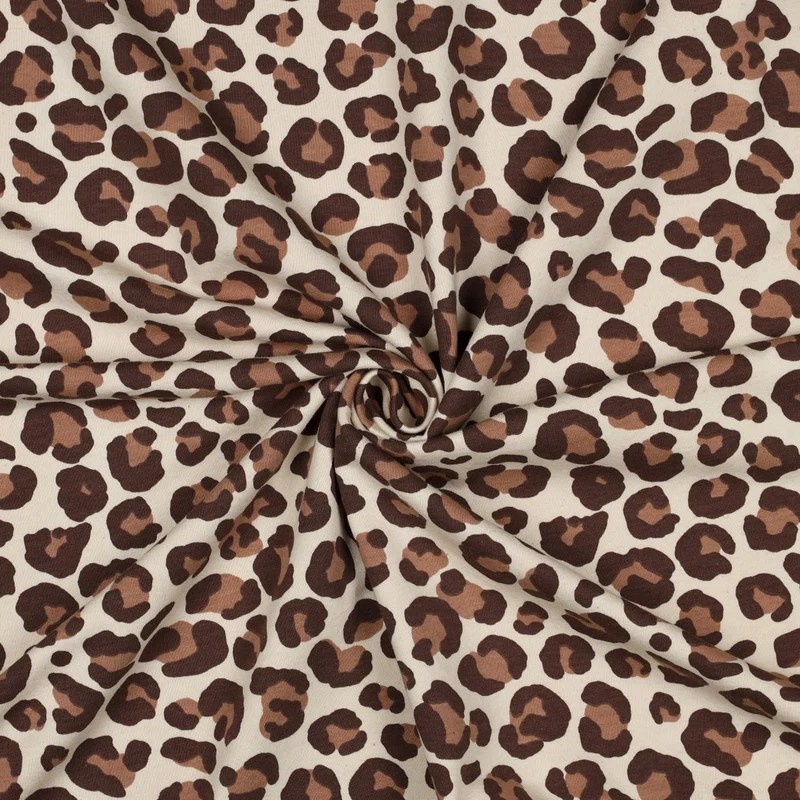 Sweatstoff „Natural Animal Skin“