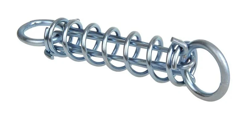 ProPlus SF_590020 Anlegefedern verzinkt Länge 20cm Bootszubehör Ruckdämpfer