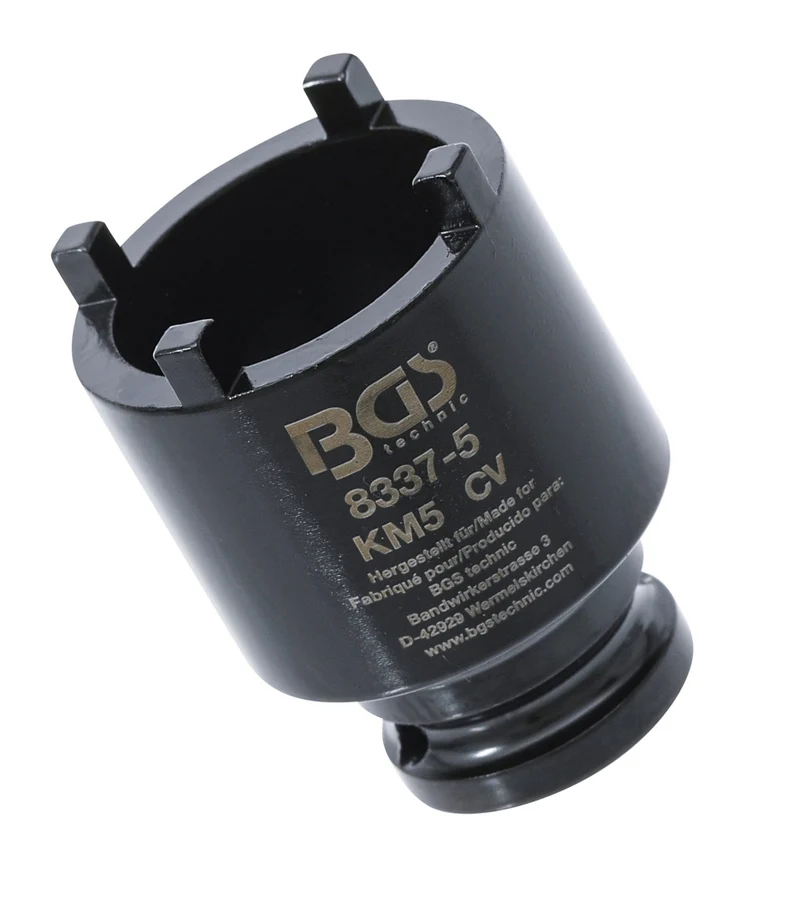 BGS 8337-5 Schlüssel für Nutmuttern Zapfen außen liegend KM5