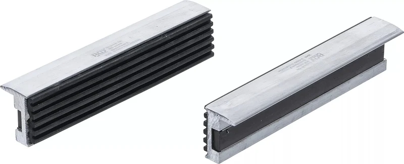 BGS 3044 Satz Schraubstock Schutzbacken aus Aluminium Breite 125mm 2 teilig