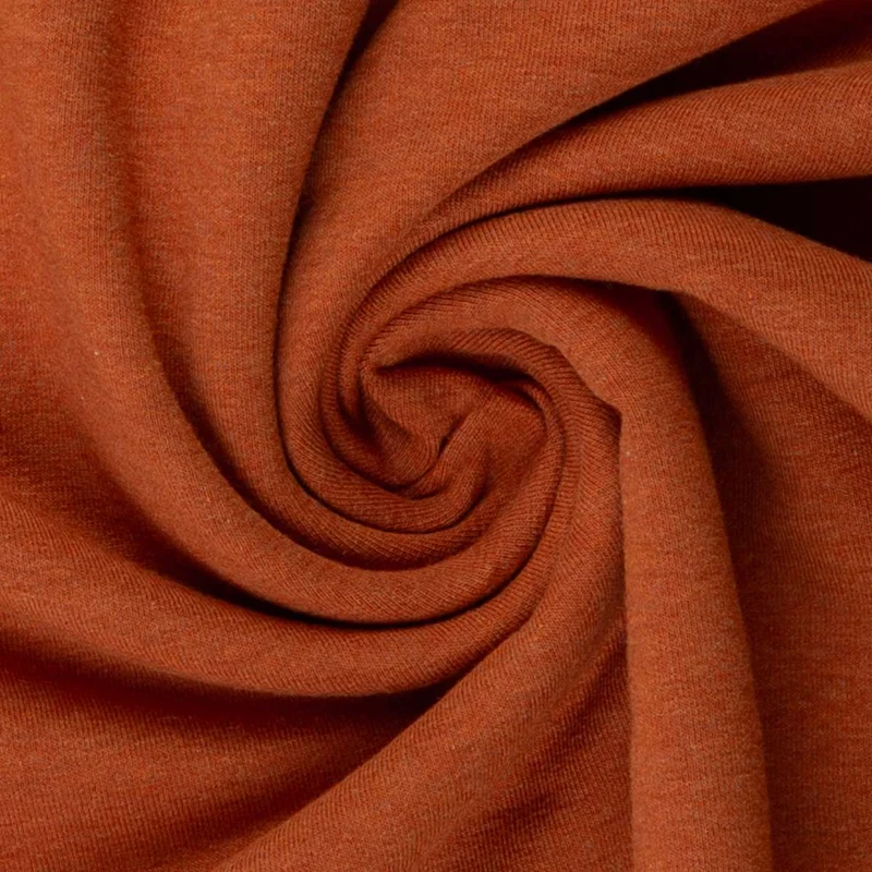 Swafing Jersey Vanessa melange "Terracotta 714”