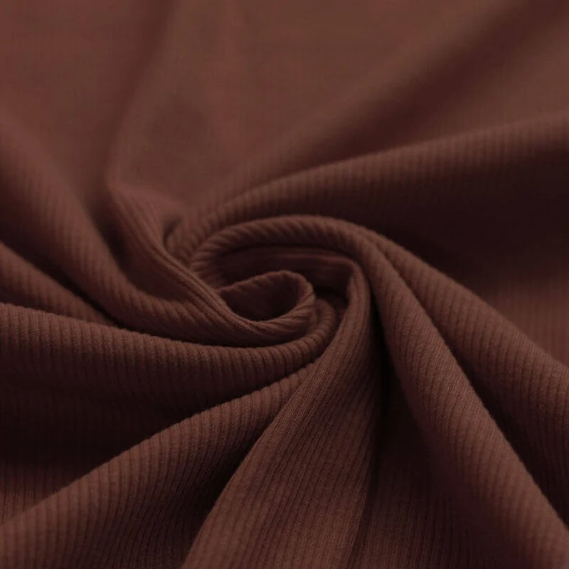 Rib Jersey “Braun”