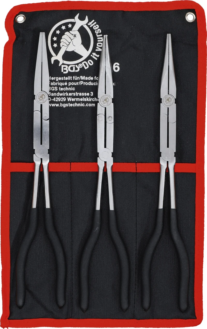 BGS DIY 416 Satz Doppelgelenk Zangen 3 teilig