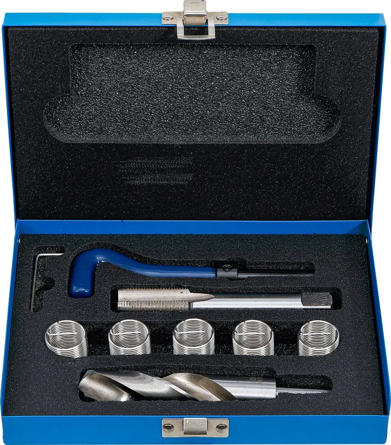 BGS 99434 Reparatursatz für Gewinde M20 x 1,5 9 teilig