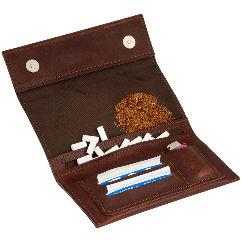 Leder-Tabaktasche Luz
