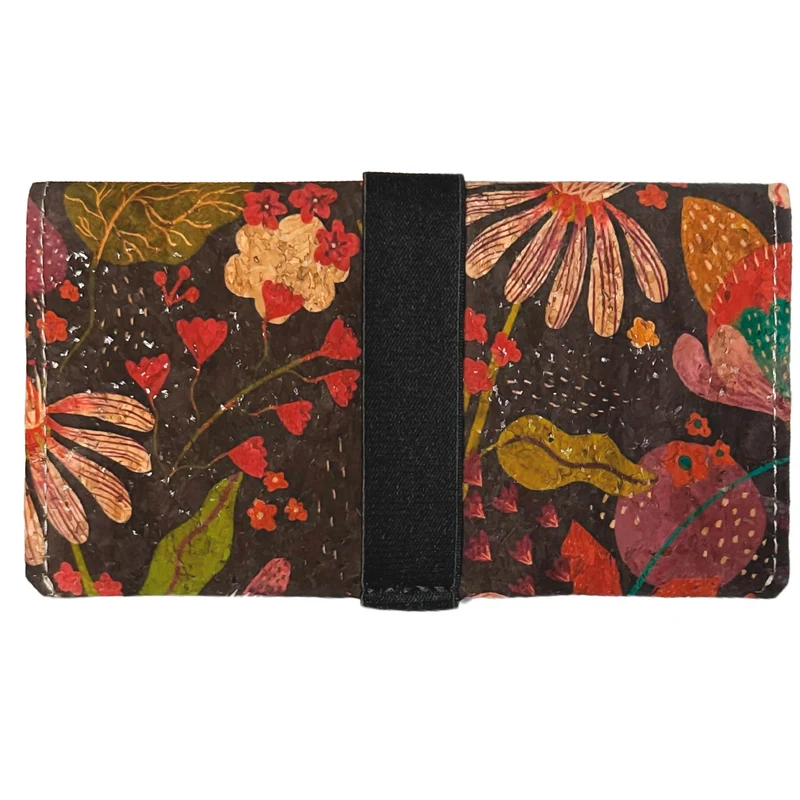 Kork-Tabaktasche Lisboa Print