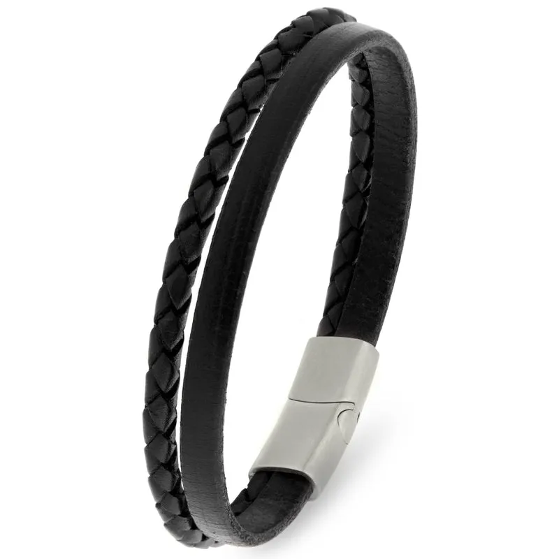 Lederarmband Kvernmo