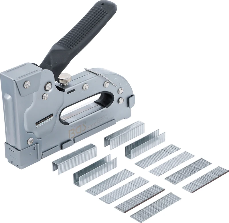 BGS 3010 Handtacker für Klammern 6 - 17mm Nägel & Stifte 12 - 16mm