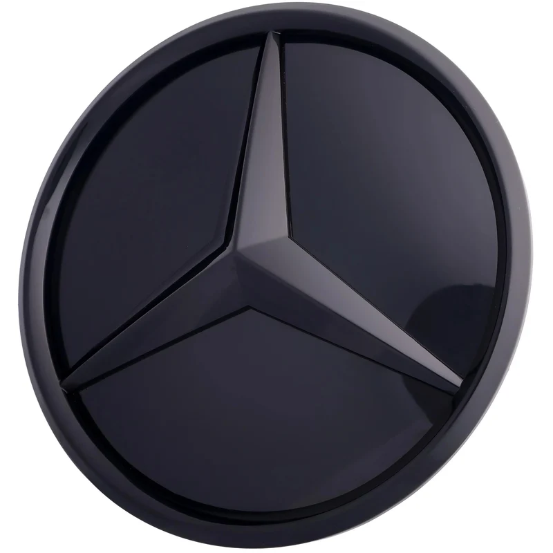 Mercedes Grille Emblem | Gloss Black - Elevated Style