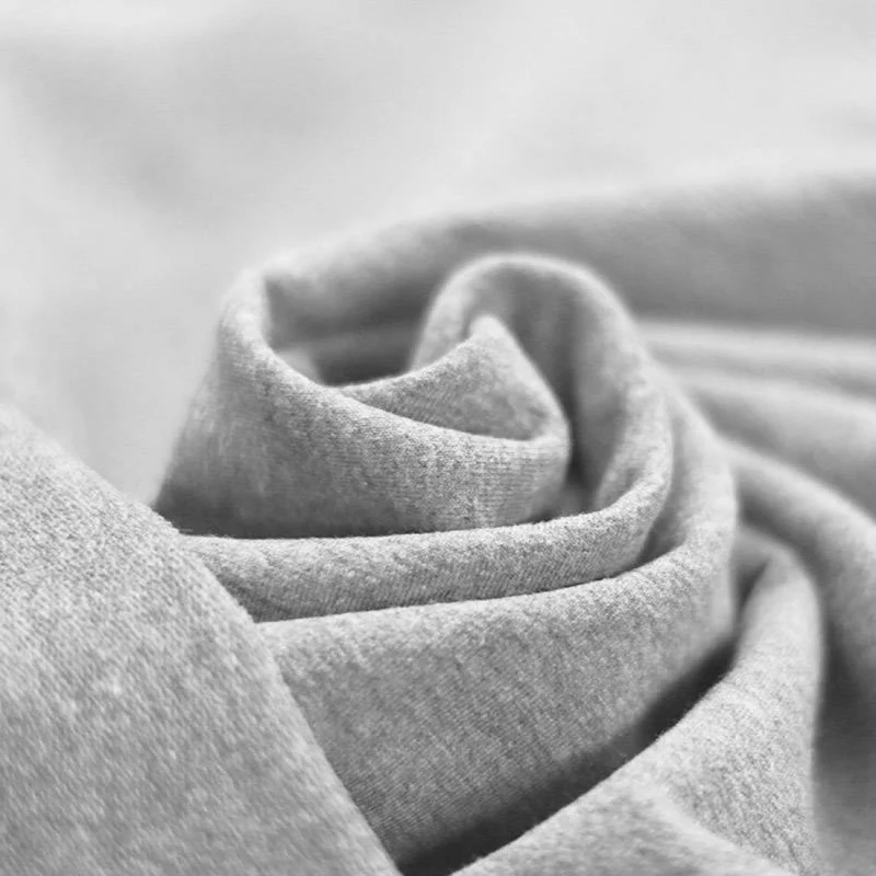 Sommersweat melange “Hellgrau”