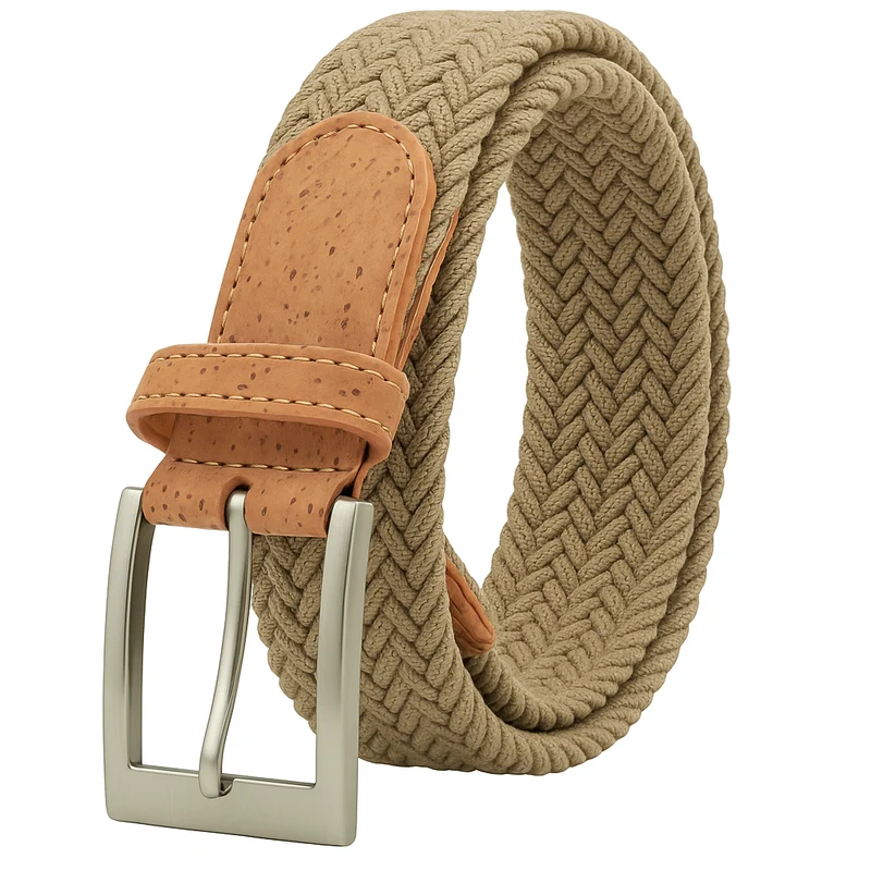 Stoffgürtel mit Kork