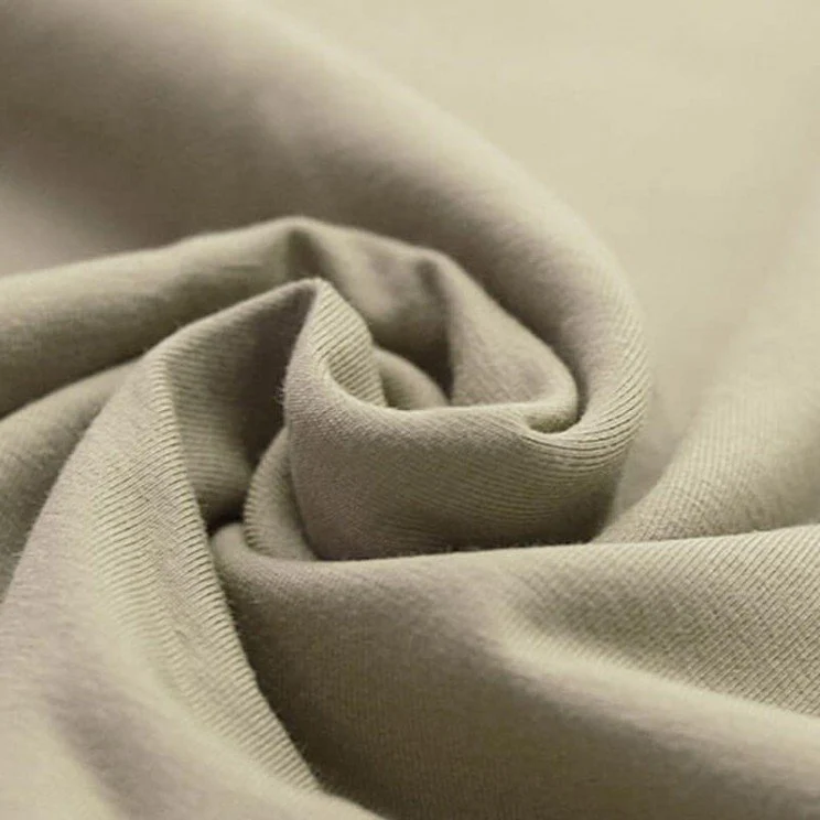 Bio Jersey „Dunkel Beige“