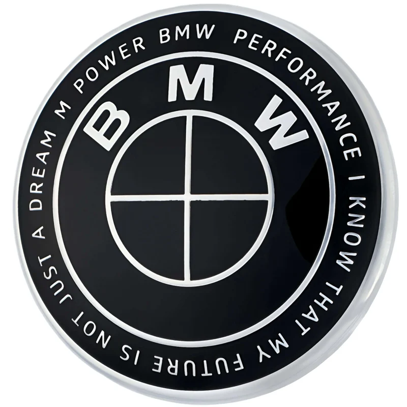 BMW Heritage Badge | Full Black