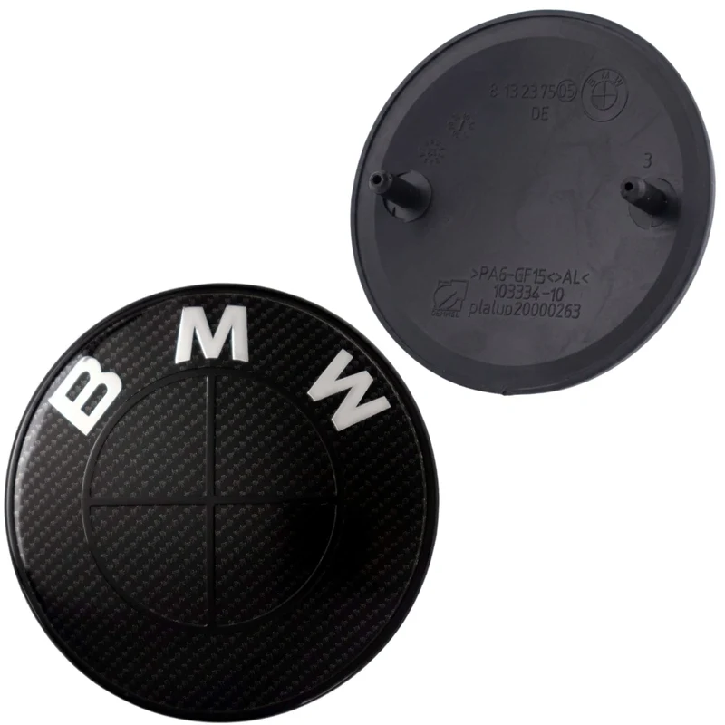 BMW Badge | Black Carbon