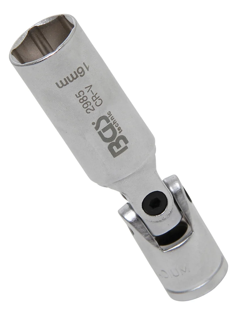 BGS 2985 Glühkerzen Gelenkeinsatz Sechskant SW 16mm Antrieb 10mm (3/8")