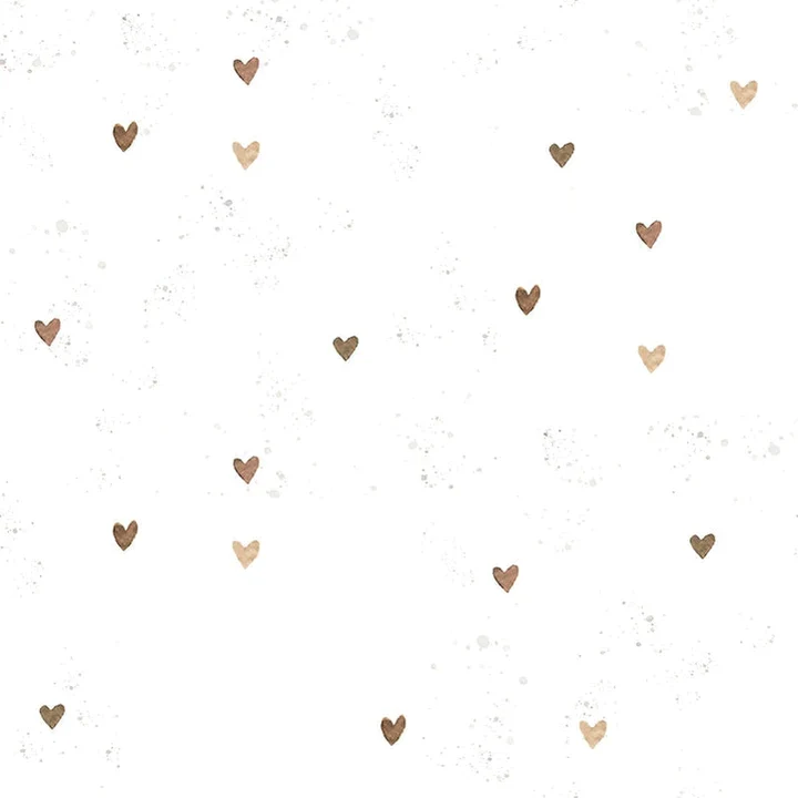 Family Fabrics / Baby Rib 260g “Little Hearts”