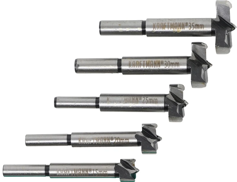 BGS DIY 92025 Satz Forstnerbohrer für Bohr- und Ständerbohrmaschinen
