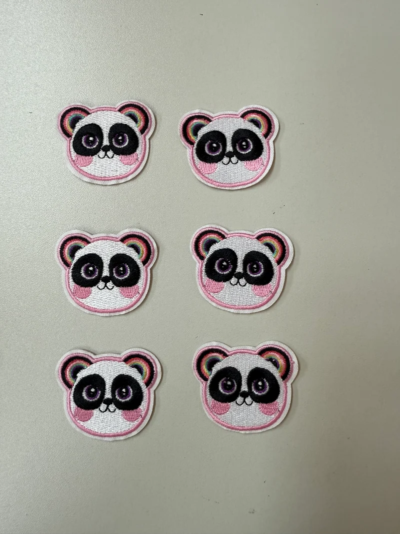 Panda Mädchen Patch