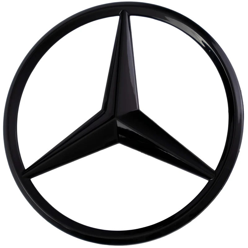 Mercedes Emblem | Gloss Black