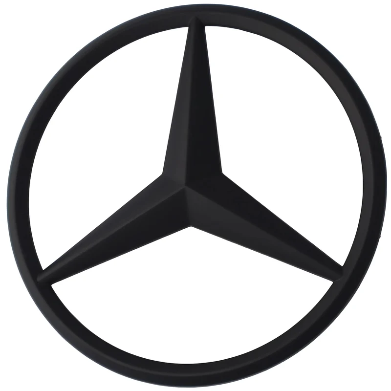 Mercedes Emblem | Matte Black