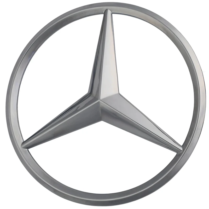 Mercedes Emblem | Chrome