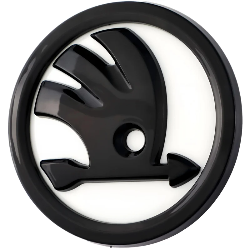 Skoda Emblem | White