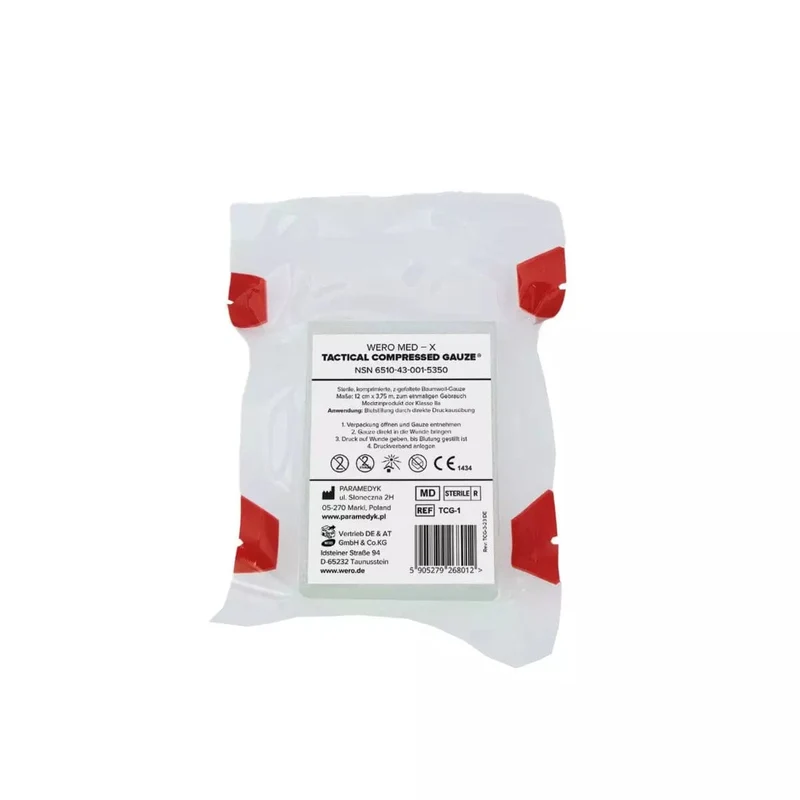 WERO MED-X® Tactical Compressed Gauze®