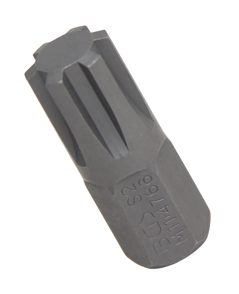 BGS 4766 Bit Nuss Stecknuss Keil-Profil (für Ribe) M11 Antrieb Außensechskant 10mm (3/8")