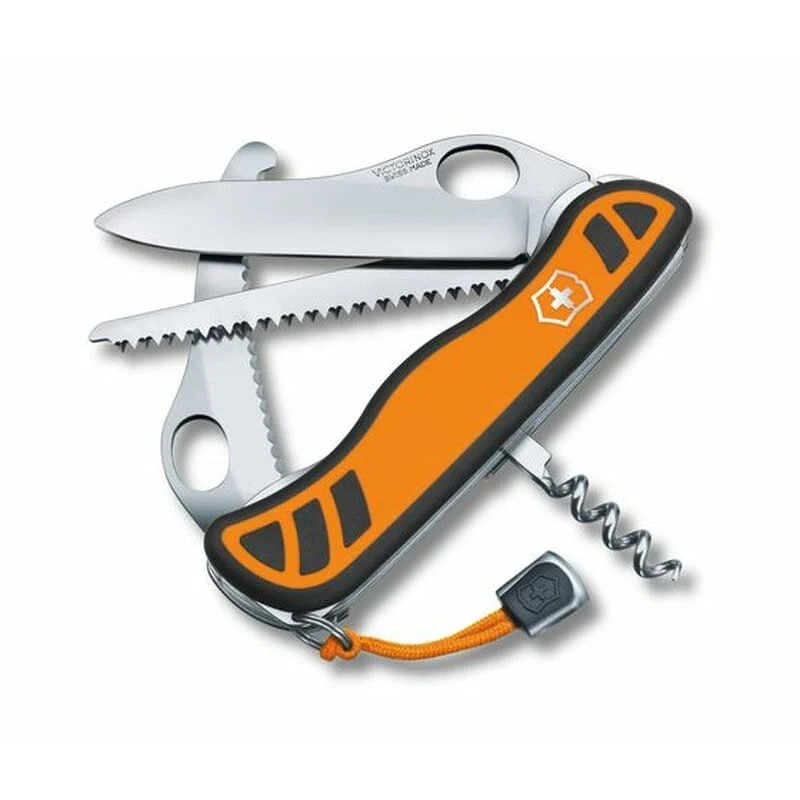 Victorinox Hunter XT Grip, 111 mm Messer, orange/schwarz