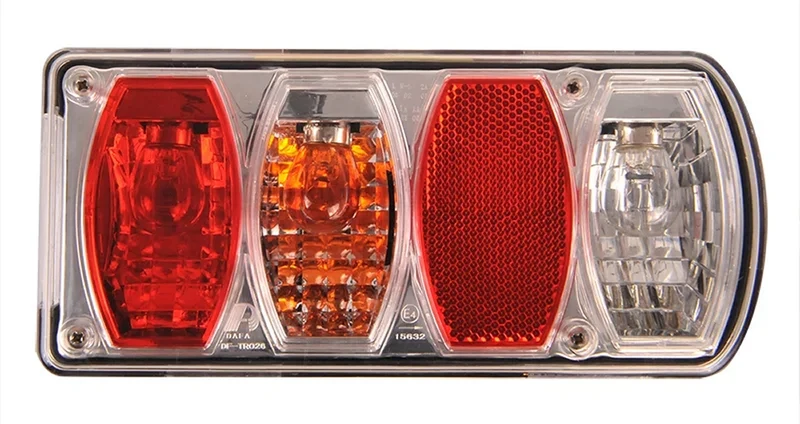 ProPlus 343625 Rückleuchte 6 Funktionen 222x100mm rechts für Anhänger Wohnwagen Wohnmobil
