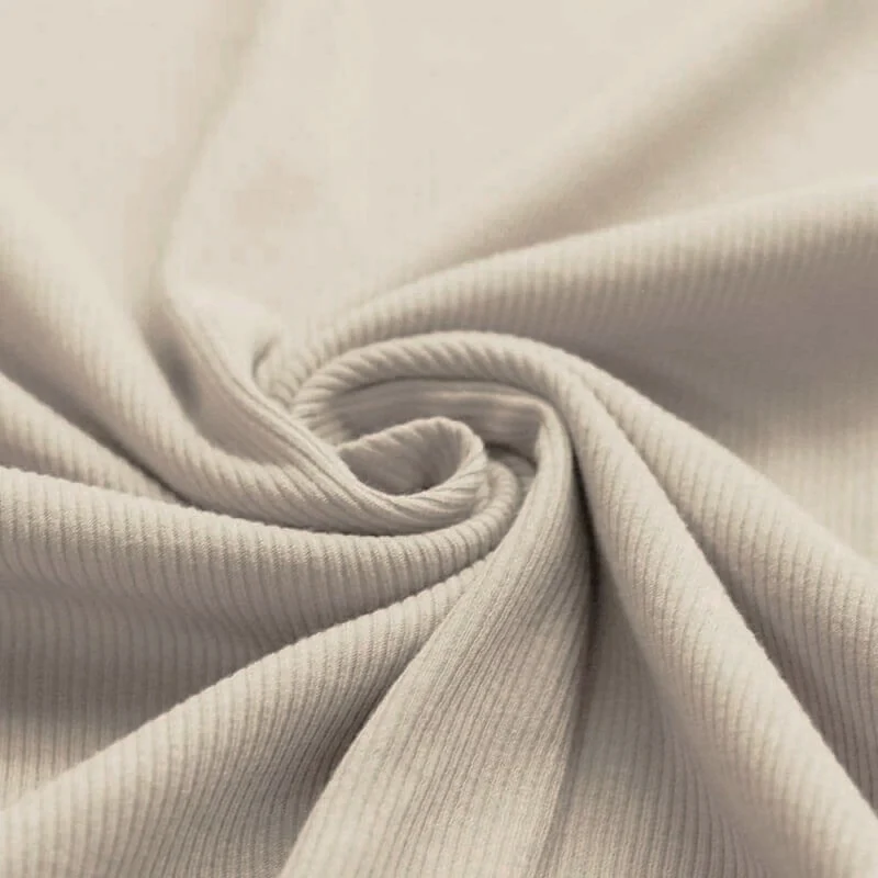 Rib Jersey “Hellbeige”