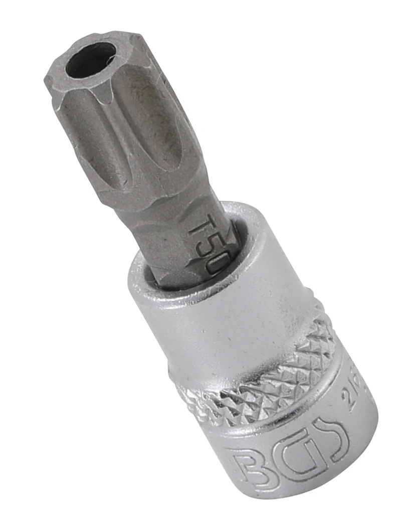 BGS 2164-T45 Biteinsatz T-Profil (für Torx) T45 Länge 38mm Antrieb 6,3mm (1/4")