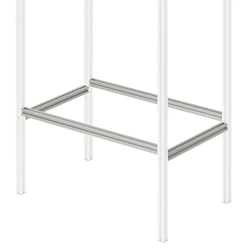 ProPlus 230400AC02 Aufbewahrungssystem Aluminium für Wohnmobilgarage Erweiterungspaket mit Trägern