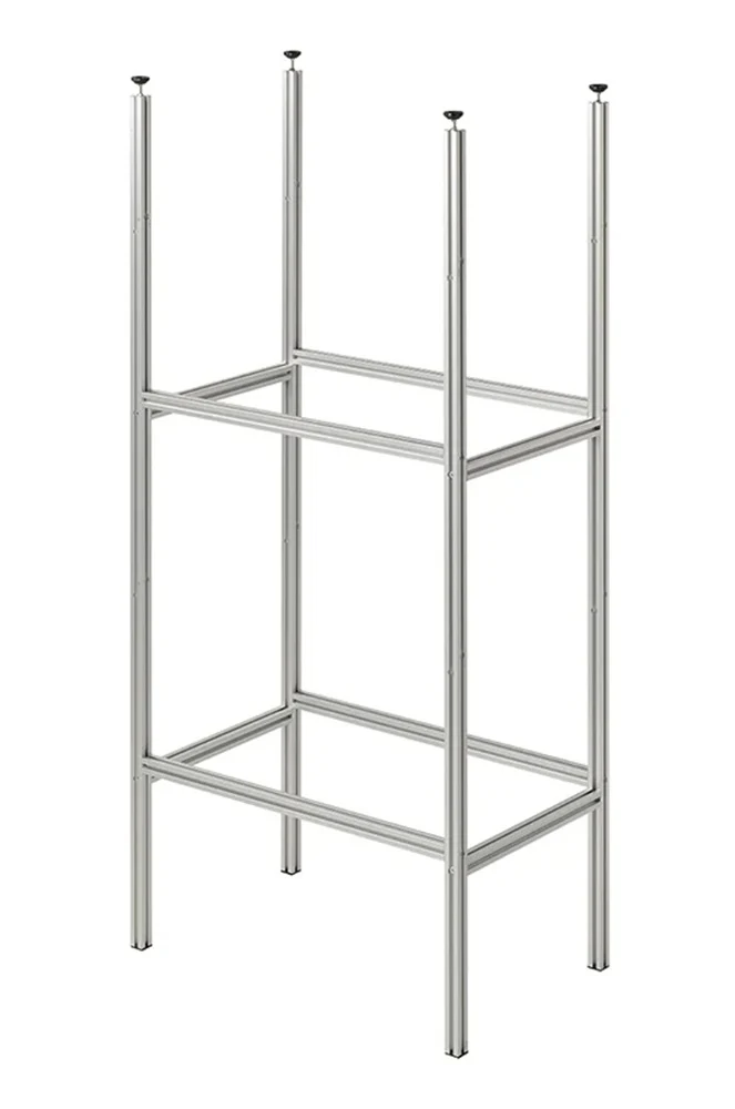 ProPlus 230400 Aufbewahrungssystem Aluminium für Wohnmobilgarage Basispaket