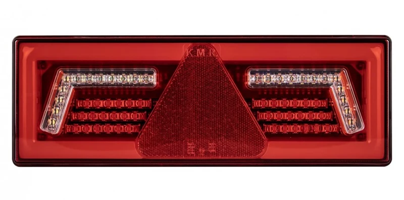 KAMAR L1859 LED Rückleuchte 96x LED links mit Dreieck 12/24 Volt