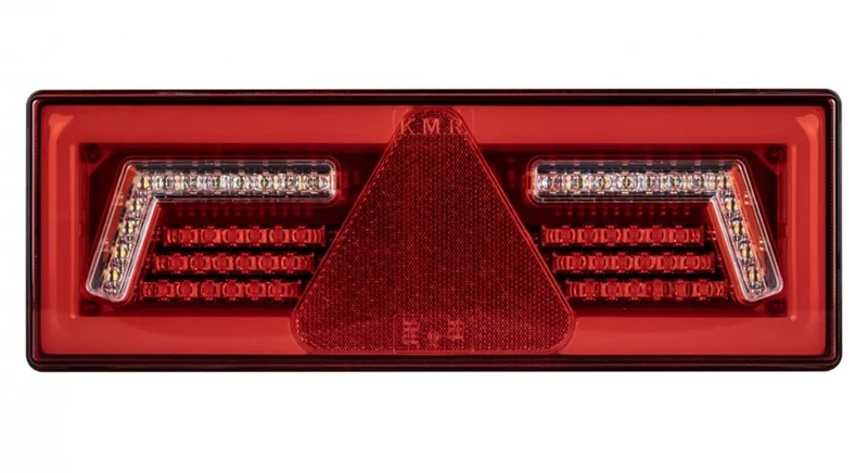 KAMAR L1860 LED Rückleuchte 96x LED rechts mit Dreieck 12/24 Volt