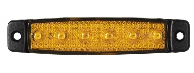 KAMAR L2256 LED Seitenmarkierungsleuchte gelb 6x LED 24 Volt