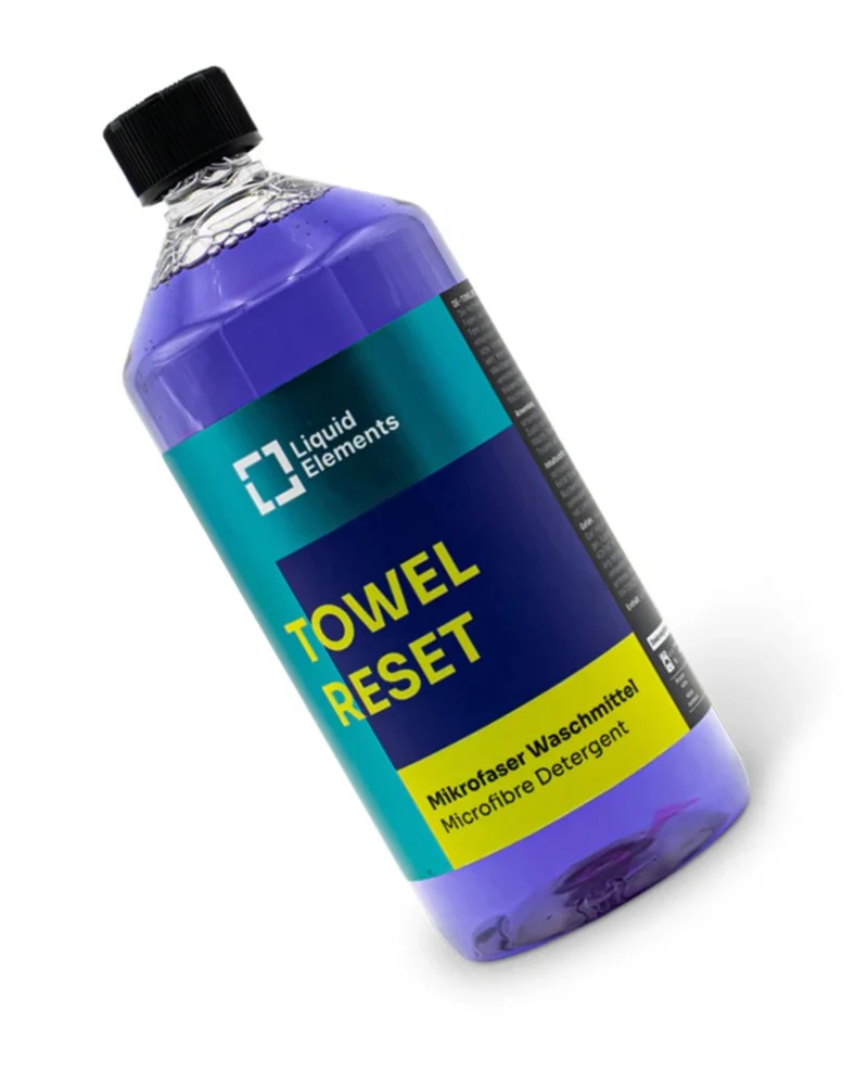 LIQUID ELEMENTS Mikrofaser Waschmittel TOWEL RESET 1000ml Sprühflasche