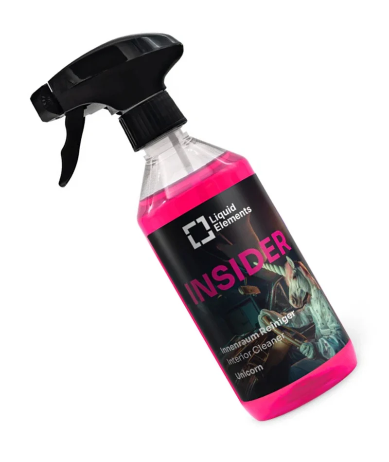 LIQUID ELEMENTS Innenraumreiniger Insider Duft Einhorn 500ml Sprühflasche