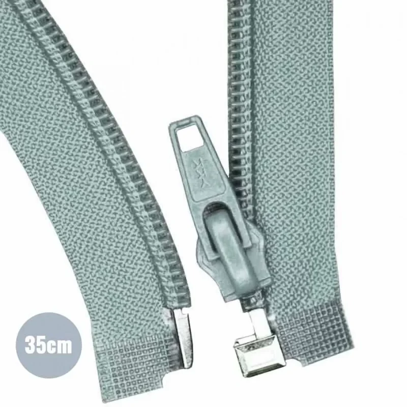 Reissverschluss YKK Teilbar 35cm “Altgrün"