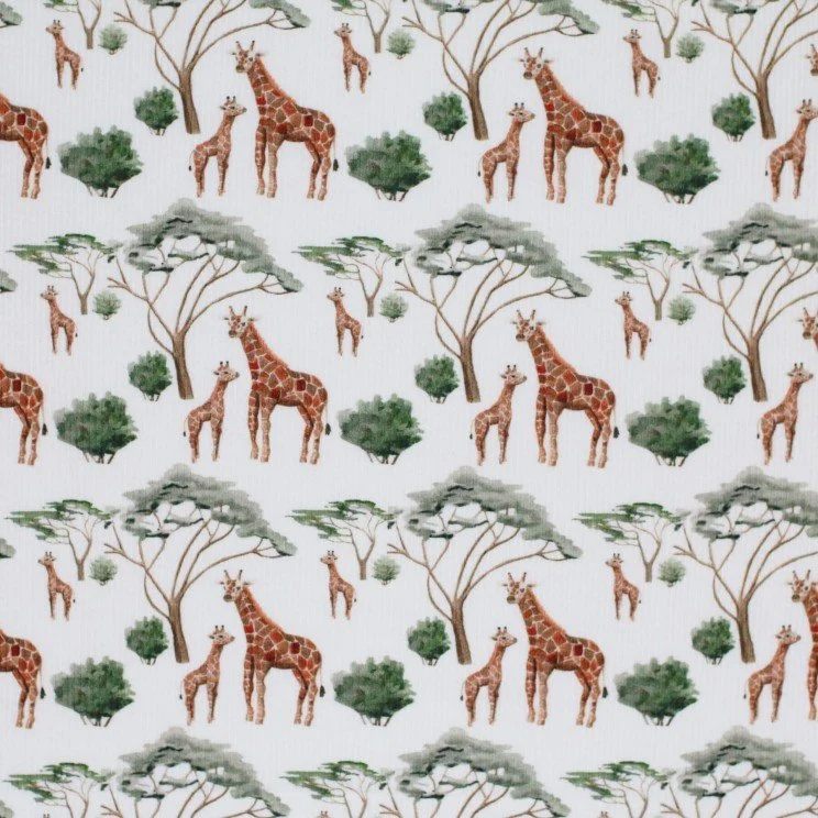 Rib Jersey „Giraffen”