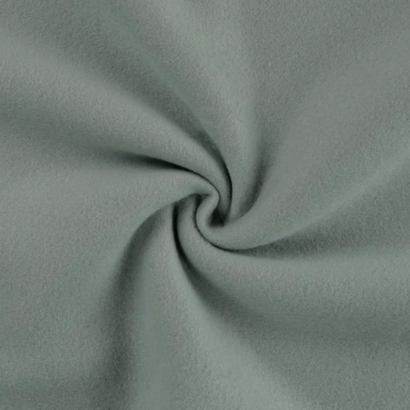 Bio Baumwollfleece GOTS "Dusty Mint”