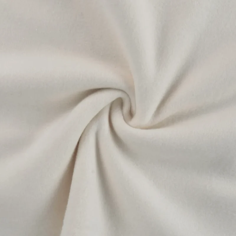 Bio Baumwollfleece GOTS "Off White“