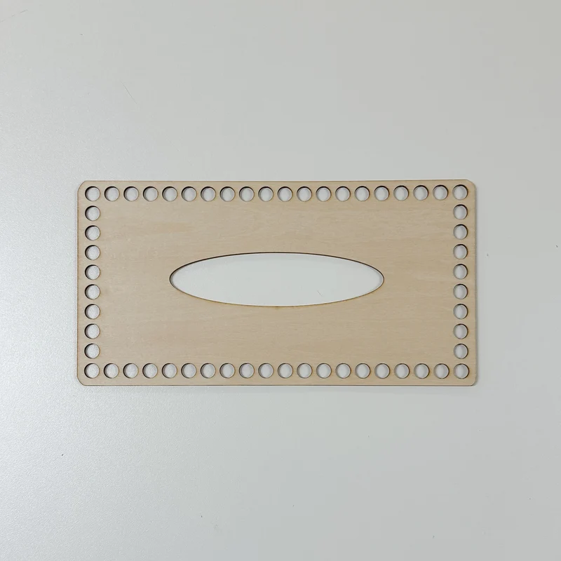 Holzdeckel Taschentuchbox