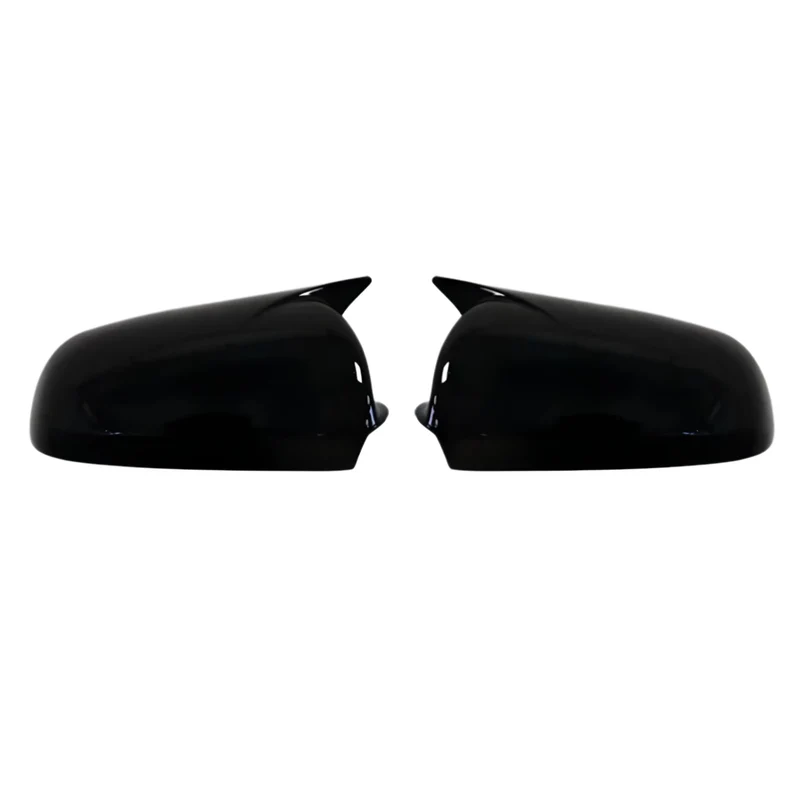 Audi Mirror Overlay | A3 A4 A6 S3 S4 S6 8P 8H 8E B6 B7 C6 4F (2005 - 2008) Gloss Black