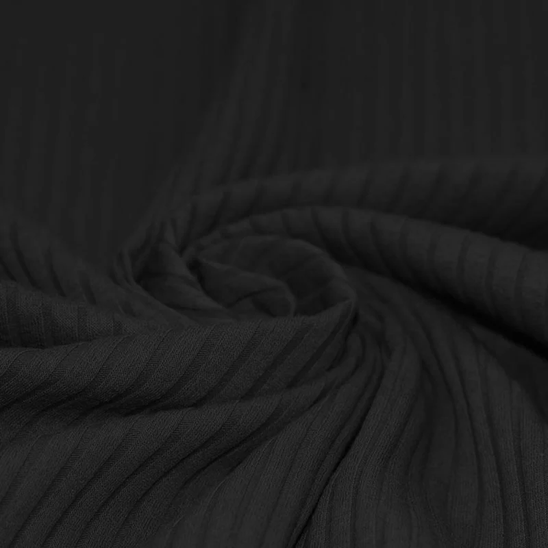 Wide Drop Needle Rib "Black“