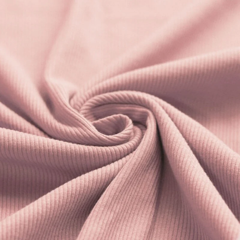 Rib Jersey "Nude Rosa“