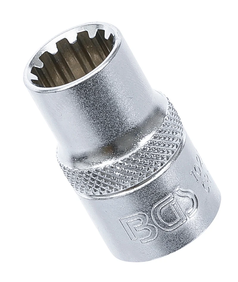 BGS 10213 Nuss / Stecknuss / Steckschlüsseleinsatz Gear Lock SW 13mm Antrieb 12,5mm (1/2")