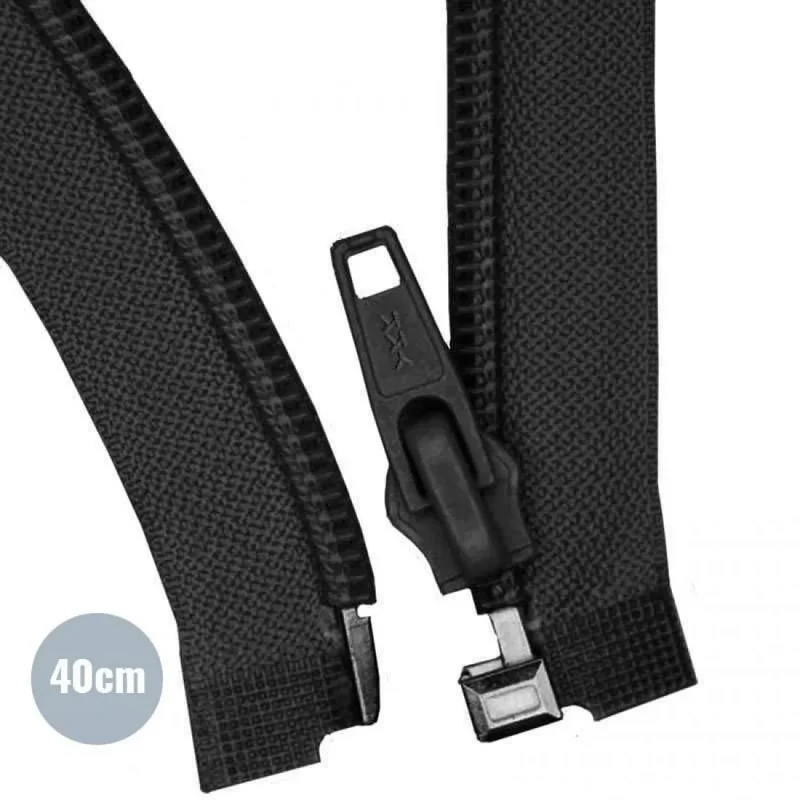 Reissverschluss YKK Teilbar 40cm “Schwarz”