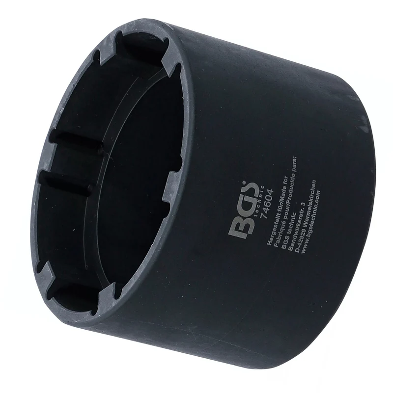 BGS 74604 Hinterache Nutmutternschlüssel Zapfen innen liegend für DAF (LF 45) 12T